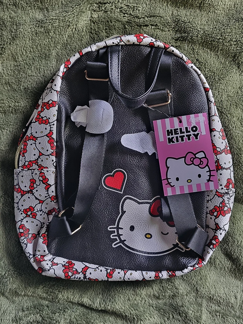 Hello Kitty White & Red Mini Backpack